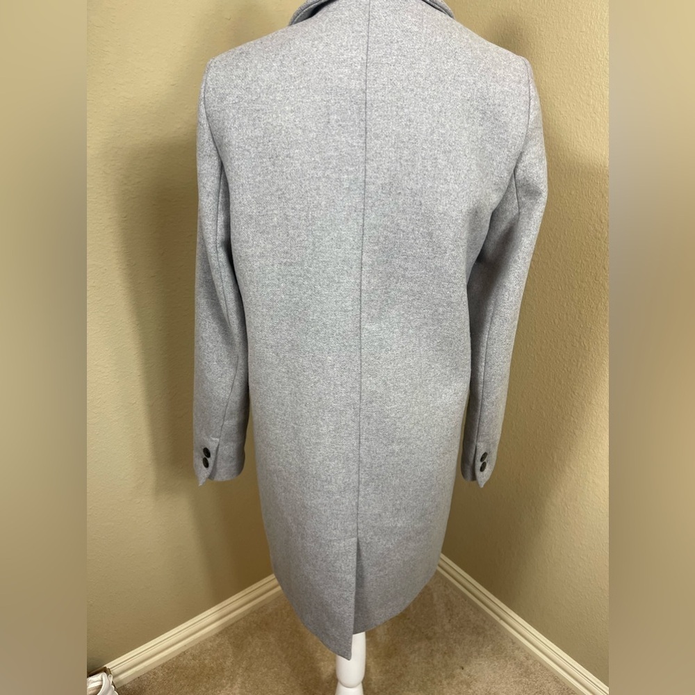 ZARA trf collection size small women’s grey coat - Picture 5 of 6